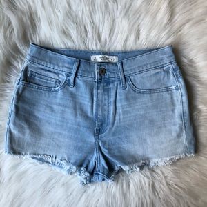 Abercrombie Medium wash denim jean shorts